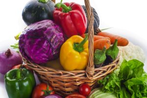 comprar verdura en castellar - cesta de verduras