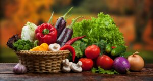 comprar verdura en castellar - verduras diferentes en cesta